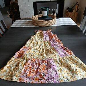 ZARA NWOT SIZE 13/14 GIRLS Floral Multicolor Kids Dress